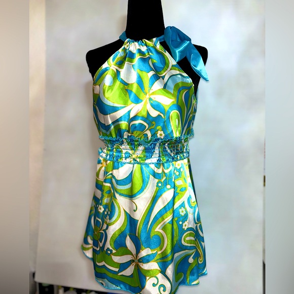 Vintage 70s Halter Top Size Small - Picture 3 of 8